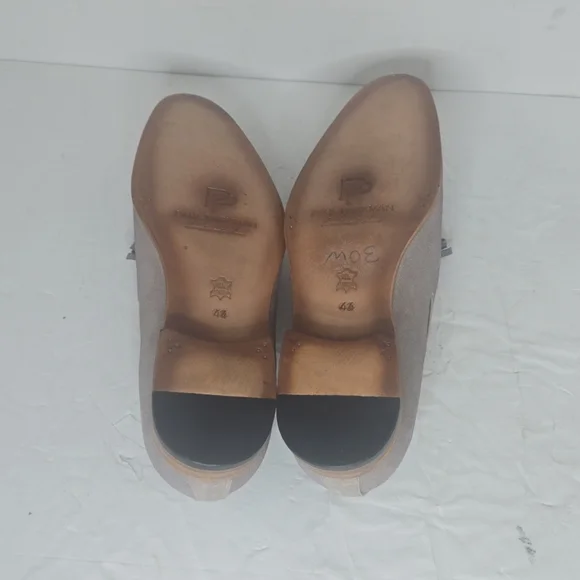 Paul Parkman Handmade Lavender SuedeMen's LoafersTassel Slip-On